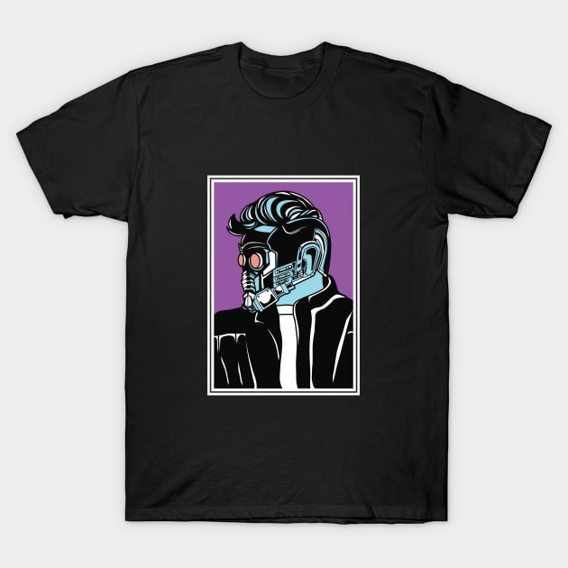 Starlord The Legendary Outlaw T-Shirt by miraazalia@gmail.com